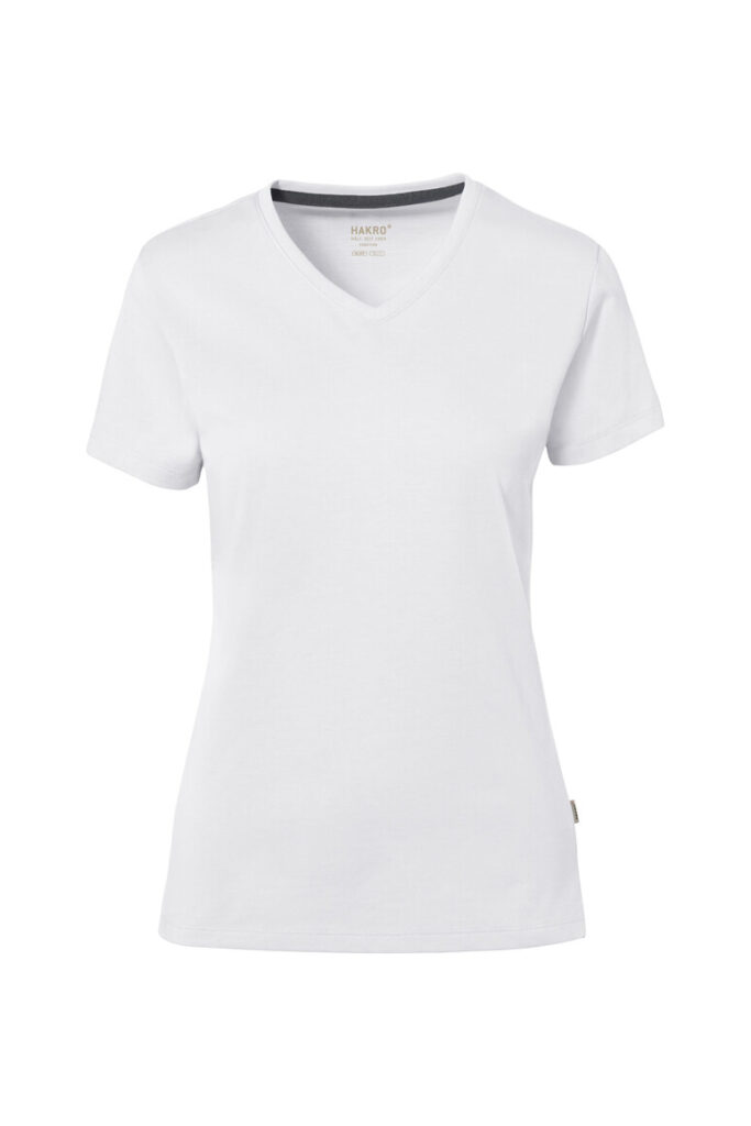 HAKRO COTTON TEC® Damen V-Shirt - Produktbild