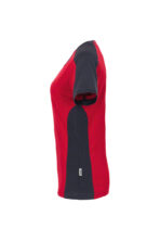 HAKRO Damen V-Shirt Contrast MIKRALINAR® - Produktbild