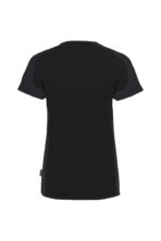 HAKRO Damen V-Shirt Contrast MIKRALINAR® - Produktbild