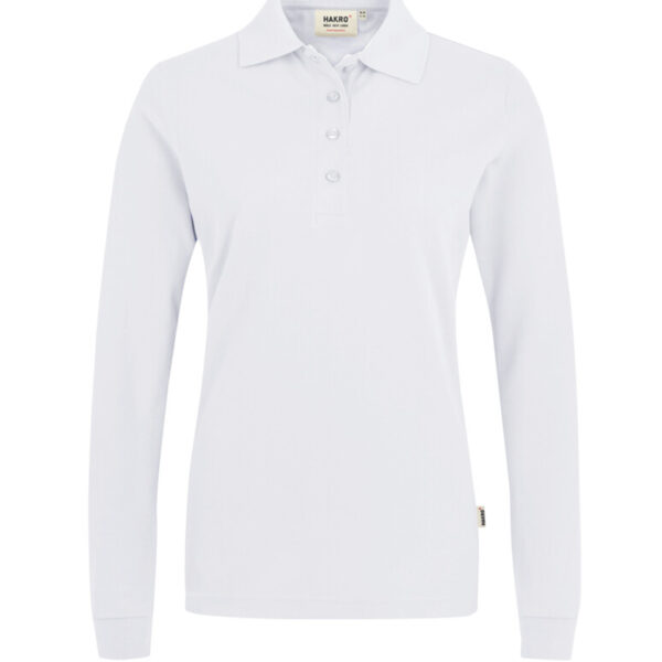 HAKRO Damen Longsleeve-Poloshirt MIKRALINAR® - Produktbild