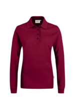 HAKRO Damen Longsleeve-Poloshirt MIKRALINAR® - Produktbild