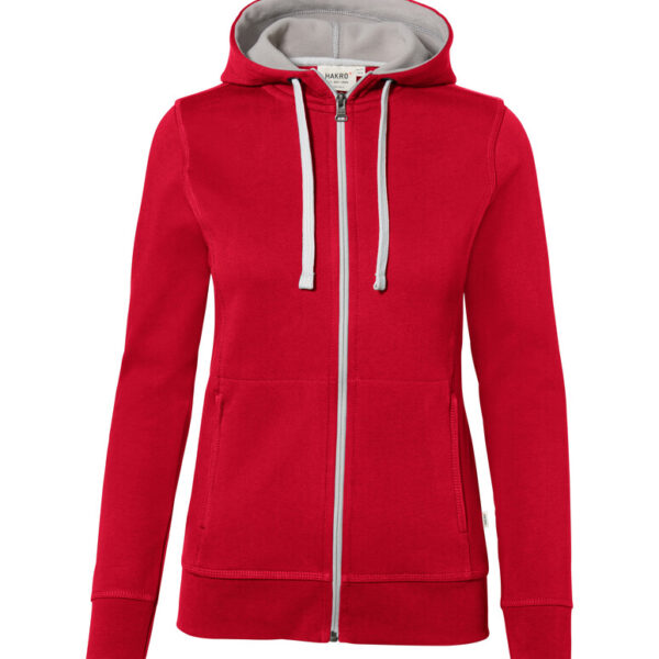 HAKRO Damen Kapuzenjacke Bonded ECO - Produktbild