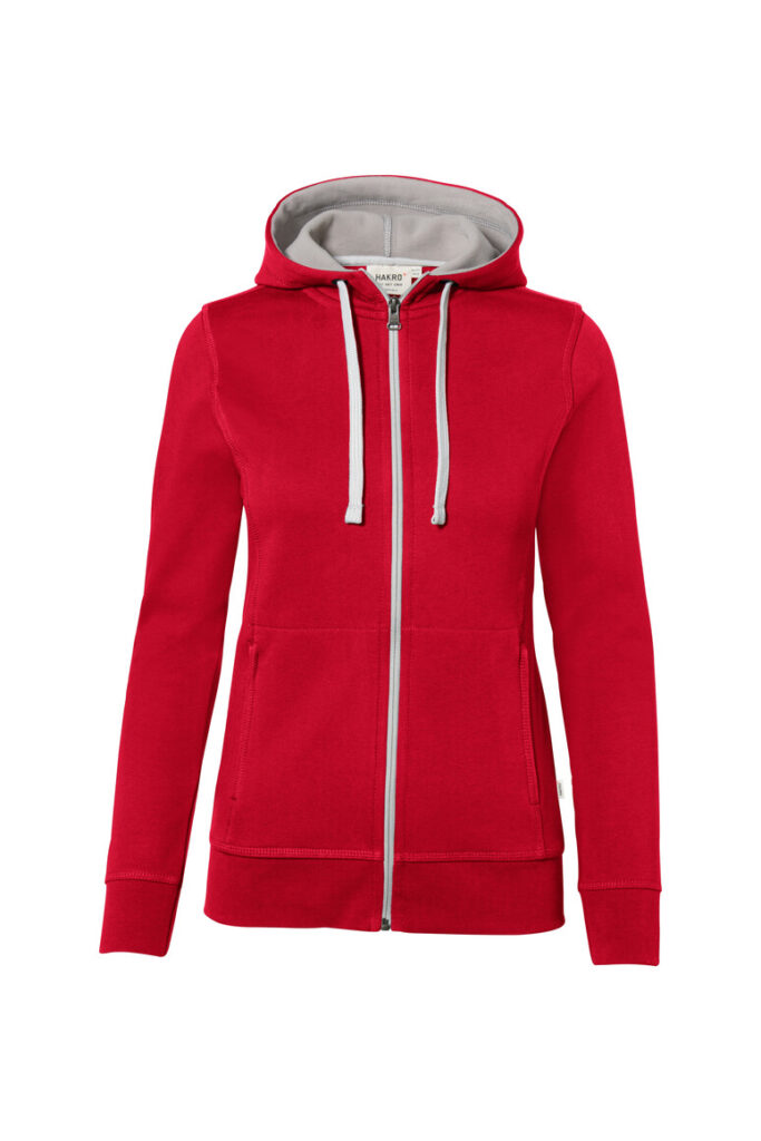 HAKRO Damen Kapuzenjacke Bonded ECO - Produktbild