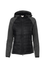 HAKRO Damen Kapuzen-Hybridjacke Contrast - Produktbild