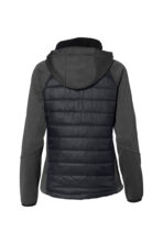 HAKRO Damen Kapuzen-Hybridjacke Contrast - Produktbild
