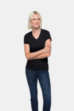 HAKRO Damen V-Shirt Classic - Produktbild