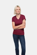 HAKRO Damen V-Shirt Classic - Produktbild