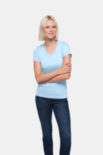 HAKRO Damen V-Shirt Classic - Produktbild