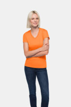 HAKRO Damen V-Shirt Classic - Produktbild