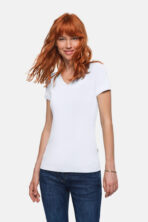 HAKRO Damen V-Shirt Stretch - Produktbild