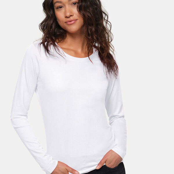 HAKRO Damen Longsleeve Classic - Produktbild