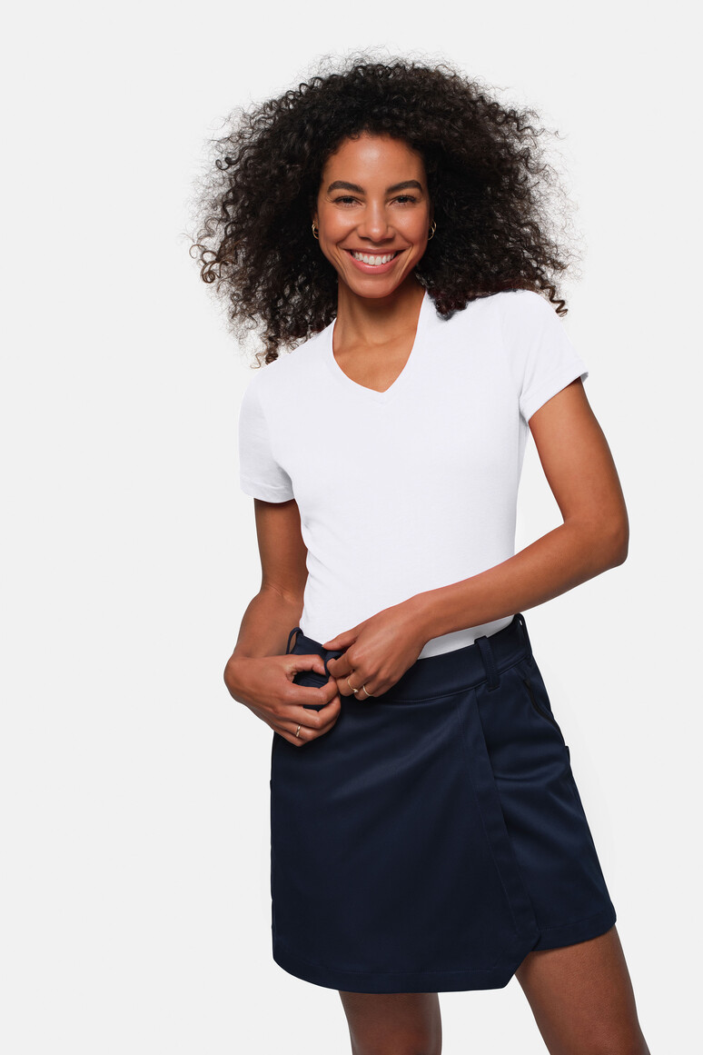 HAKRO Damen V-Shirt MIKRALINAR® Bild 1 HAKRO Damen V-Shirt MIKRALINAR® - Produktbild