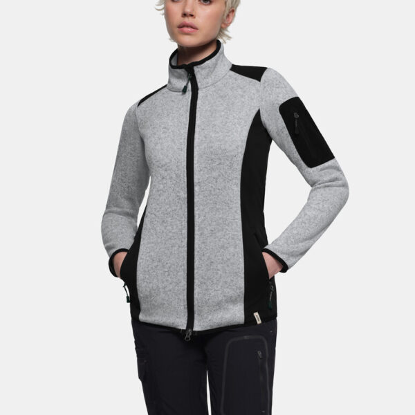 HAKRO Damen Strickfleecejacke - Produktbild