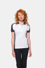 HAKRO Damen Poloshirt Contrast MIKRALINAR® - Produktbild