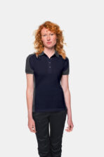HAKRO Damen Poloshirt Contrast MIKRALINAR® - Produktbild