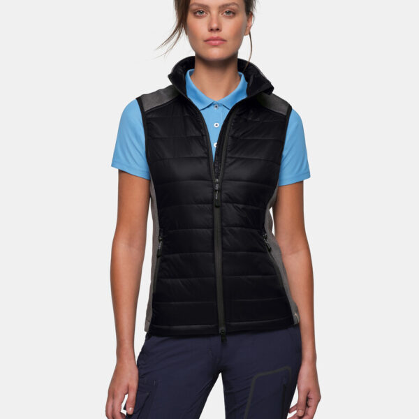 HAKRO Damen Hybridweste Contrast - Produktbild